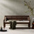 Four Hands Foles Outdoor Bench W/ Cushion