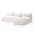 Four Hands Grant Outdoor 2 - Piece Sectional - Faye Cream (Closeout)