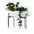 Four Hands Jed Large Planter - White High Gloss