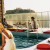 Four Hands Penthouse Pool by Slim Aarons - 48"X48" - White Maple