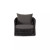 Four Hands Porto Outdoor Swivel Chair - Venao Charcoal