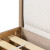 Four Hands Rosedale Bed - Queen - Yucca Oak Veneer W/ Knoll Natural