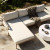 Four Hands Sherwood Outdoor 2 - Piece Sectional, Washed Brown - Left Chaise - Natural Ivory