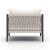 Four Hands Sherwood Outdoor Chair, Bronze - Natural Ivory