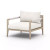 Four Hands Sherwood Outdoor Chair, Washed Brown - Natural Ivory