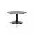 Four Hands Simone Oval Coffee Table - Raw Black