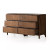 Four Hands Sydney 6 Drawer Dresser - Brown Wash