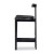 Four Hands Tex Counter Stool - Black Leather