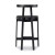 Four Hands Tex Counter Stool - Black Leather