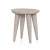 Four Hands Zuri Round Outdoor End Table - Weathered Grey
