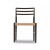 Four Hands Glenmore Woven Dining Chair - Light Carbon