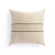 Four Hands Handwoven Merido Pillow - Beige - 20"X20" - Cover + Insert