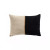 Four Hands Handwoven Merido Pillow - Black - 14"X20" - Cover + Insert