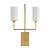 Arteriors Blade Sconce - Antique Brass (Closeout)