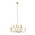 Arteriors Breck Small Chandelier - Antique Brass