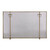 Arteriors Brooklyn Screen - Antique Brass