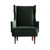 Arteriors Budelli Wing Chair Forest Velvet