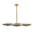 Arteriors Griffith Chandelier - Cadet Blue