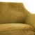 Arteriors Leandro Settee Marigold Velvet Grey Ash