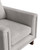 Arteriors Lovell Chair Oyster Linen Dark Walnut