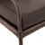 Arteriors Newton Lounge Chair - Coal Leather (Closeout)