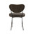 Arteriors Neymar Dining Chair - Graphite Leather