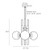 Arteriors Oberon Chandelier (Closeout)