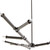Arteriors Paden Chandelier - Charcoal Leather (Closeout)