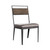 Arteriors Portmore Dining Chair - Graphite Leather (Closeout)