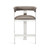 Interlude Home Darcy Counter Stool - Grey/ Nickel