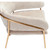 Interlude Home Marino Chair - Beige Latte