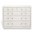 Interlude Home Taylor 5 Drawer Chest - White