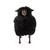 Interlude Home Leon Sheep Sculpture - Black