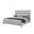 Interlude Home Channel King Bed - Grey