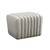 Interlude Home Channel Ottoman - Feather