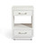 Interlude Home Taylor Small Bedside Chest - White