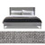 Interlude Home Izzy California King Bed - Grey