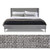 Interlude Home Izzy Queen Bed - Grey