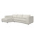 Interlude Home Comodo Right Chaise Sectional - Cameo