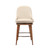 Interlude Home Harper Swivel Counter Stool - Cream