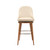 Interlude Home Harper Swivel Bar Stool - Cream