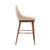 Interlude Home Harper Swivel Bar Stool - Cream