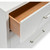Interlude Home Taylor 3 Drawer Chest - White