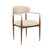 Interlude Home Cidra Chair - Cream Latte