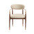 Interlude Home Cidra Chair - Cream Latte