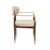 Interlude Home Cidra Chair - Cream Latte