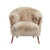 Interlude Home Ilaria Lounge Chair - Morel Taupe