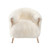Interlude Home Ilaria Lounge Chair - Ivory