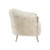 Interlude Home Ilaria Lounge Chair - Ivory