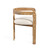 Interlude Home Burke Dining Chair - Shearling (Closeout)